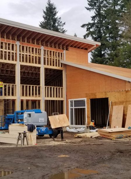 Medical Arts Facility - Framing nearing completion